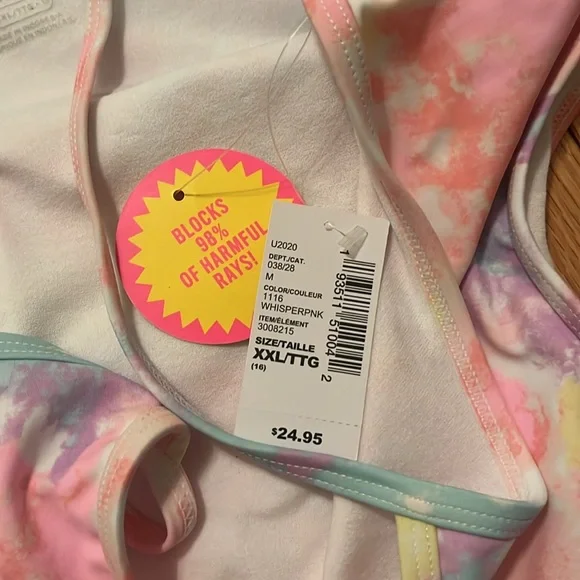 NWT children’s place tie dye bathing suit - Picture 4 of 5